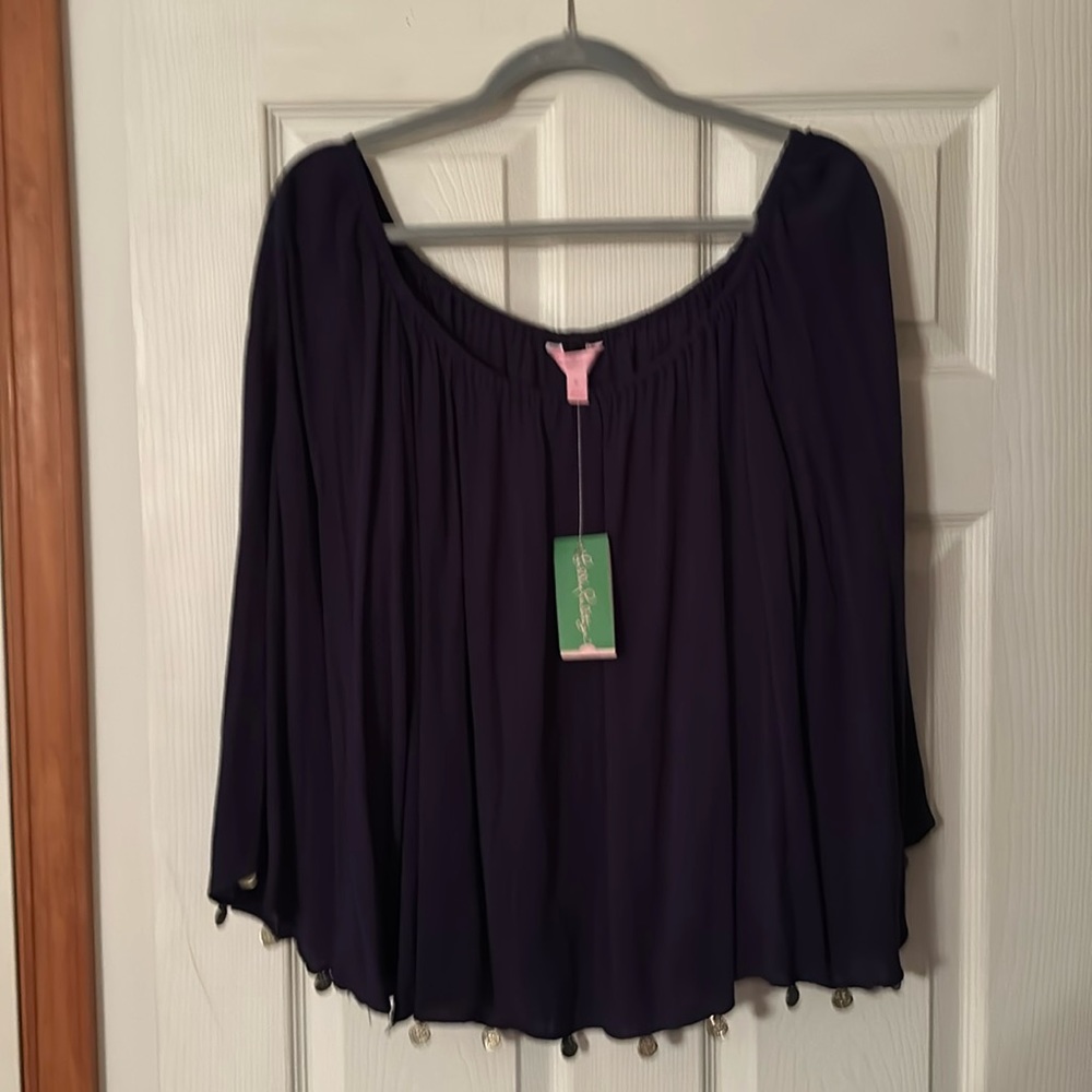 NWT LILLY PULITZER DELANEY TOP XL